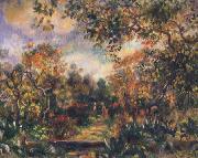 Pierre Renoir Landscape at Beaulieu oil